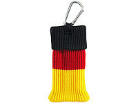 Xcase Smartphone-Socke "Deutschland" mit Karabiner, für Geräte bis ca. 4"