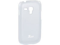 Xcase Dünnes Schutzcover: Samsung Galaxy S3 mini halbtransp., 0,3 mm; Schutz-Hüllen Schutz-Hüllen 
