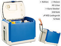 Xcase Thermoelektrische Kühl und Wärmebox, 12 V / 230 V, 40 l