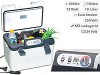 Xcase Thermoelektrische Kühl-/Wärmebox, LED-Anzeige, 12/24 & 230 V, 19 Liter; Wasserdichte Packsäcke Wasserdichte Packsäcke 