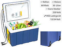 Xcase Thermoelektrische XXL-Trolley-Kühl & Wärmebox, 12/24 & 230V, 50 Liter; Wasserdichte Packsäcke Wasserdichte Packsäcke Wasserdichte Packsäcke Wasserdichte Packsäcke 