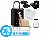 Xcase Smarter Schlüssel-Safe & WLAN-Gateway, PIN  Versandrückläufer; Tresore mit Zahlenschloss Tresore mit Zahlenschloss 