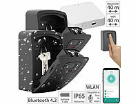 Xcase 2er +GW Smarter Schlüssel-Safe mit Fingerabdruck-Erkennung, App; Tresore mit Zahlenschloss Tresore mit Zahlenschloss Tresore mit Zahlenschloss 