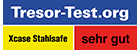 Tresor-Test.org: Stahlsafe mit digitalem Code-Schloss und LCD-Display, 16 Liter