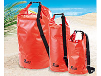 rot Wasserdichter Packsack 70 Liter Xcase Schwimmsack Drybag, Rollbeutel 