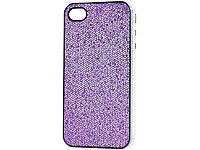Xcase Glamour-Schutzcover für iPhone 4/4s, märchenhaft lila; Schutzhüllen für iPhones 5/5s/SE 