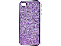 Xcase Glamour-Schutzcover für iPhone 4/4s, märchenhaft lila; Schutzhüllen (Smartphone) Schutzhüllen (Smartphone) 