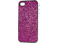 Xcase Glamour-Schutzcover für iPhone 4/4s, absolut pink; Schutzhüllen für iPhones 5/5s/SE 