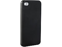 Xcase Ultradünnes Schutzcover für iPhone 6/s, schwarz, 0,3 mm; Schutzhüllen für iPhones 4/4s 