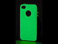 Xcase Elegante Schutzhülle für iPhone 4/4s, "glow-in-the-dark"