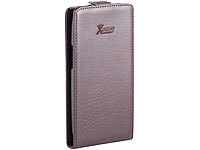 Xcase Stilvolle Klapp-Schutztasche für Samsung Galaxy S3, braun; Schutzhüllen für Tablet-PCs Schutzhüllen für Tablet-PCs 
