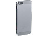 Xcase Ultradünnes Schutzcover für iPhone 5/5s/SE, halbtransparent, 0,3 mm; CD/DVD-Taschen 
