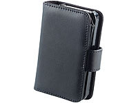 Xcase Schutztasche m. Geldschein & EC-Kartenfach für iPhone 4/4s, schwarz; Schutzhüllen (Samsung) 
