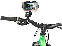 ; iPhones-Befestigungen am Fahrrad-Lenker iPhones-Befestigungen am Fahrrad-Lenker 