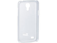 Xcase Dünnes Schutzcover: Samsung Galaxy S4 mini halbtransp., 0,3 mm; Schutzhüllen für iPhones 4/4s 