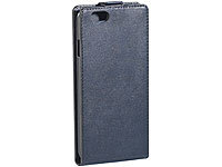 Xcase Stilvolle Klapp-Schutztasche für Apple iPhone 6/s Plus, schwarz; Schutzhüllen für iPhones 5/5s/SE Schutzhüllen für iPhones 5/5s/SE 