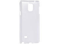 Xcase Ultradünnes Schutzcover für Samsung Galaxy Note 4, weiß, 0,8 mm; Schutzhüllen (Smartphone) 