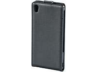 Xcase Stilvolle Klapp-Schutztasche für Sony Xperia Z3, schwarz; Schutzhüllen für Tablet-PCs Schutzhüllen für Tablet-PCs 