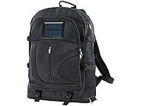 Xcase Solar Rucksack mit Ladefunktion für Mobiltelefon; Schultertaschen 