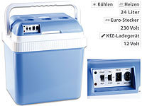 Xcase Thermoelektrische Kühl und Wärmebox, 24 l, 12 & 230-V-Anschluss; Elektrische Kühltaschen Elektrische Kühltaschen Elektrische Kühltaschen Elektrische Kühltaschen 