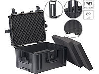 Xcase Staub & wasserdichter Trolley-Koffer, groß, 485 x 634 x 342 mm, IP67; Staub- und wasserdichte Mini-Koffer Staub- und wasserdichte Mini-Koffer Staub- und wasserdichte Mini-Koffer 