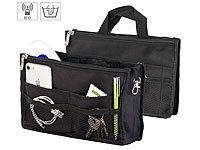 Xcase Handtaschen-Organizer, RFID-Schutz, 13 Fächer, 26 x 16 x 8 cm, schwarz; RFID-Kartenetuis RFID-Kartenetuis RFID-Kartenetuis 