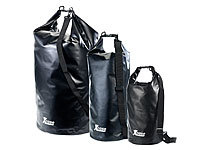 Xcase Urlauber-Set wasserdichte Packsäcke 16/25/70 Liter, schwarz; Koffer-Organizer zum Hängen Koffer-Organizer zum Hängen Koffer-Organizer zum Hängen 