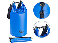 Xcase Wasserdichter Packsack, strapazierfähige Industrie-Plane, 20 l, blau