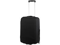 Xcase Elastische Schutzhülle für Koffer bis 53 cm Höhe, Größe M, schwarz; Staub- und wasserdichte Mini-Koffer Staub- und wasserdichte Mini-Koffer Staub- und wasserdichte Mini-Koffer 
