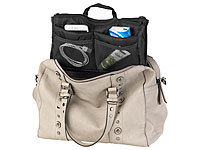 Xcase Handtaschen-Organizer m. 13 Fächern, 29 x 17 x 8 cm, waschbar, schwarz; Notebooktaschen Notebooktaschen Notebooktaschen Notebooktaschen 