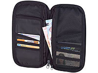 Xcase Geräumiger Reise-Organizer mit 12 Fächern, inkl. Außenfach; RFID-Kartenetuis RFID-Kartenetuis RFID-Kartenetuis 