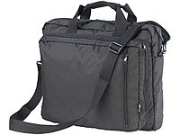 Xcase Ultraflexible 3in1-Reisetasche für Notebooks bis 17" WideScreen; Festplatten-Schutztaschen Festplatten-Schutztaschen Festplatten-Schutztaschen 