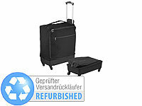 Xcase Ultraleichter Reise-Trolley mit 57 Litern Volumen,Versandrückläufer; Schutzhüllen für Koffer 