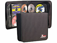 Xcase 2er-Set CD/DVD/BD-Taschen für je 240 CD/DVD/BDs; Festplatten-Schutztaschen Festplatten-Schutztaschen Festplatten-Schutztaschen 