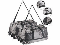 Xcase 2er-Set Reisetaschen mit Trolley-Funktion, 75  100 l; Wasserdichte Packsäcke Wasserdichte Packsäcke Wasserdichte Packsäcke 