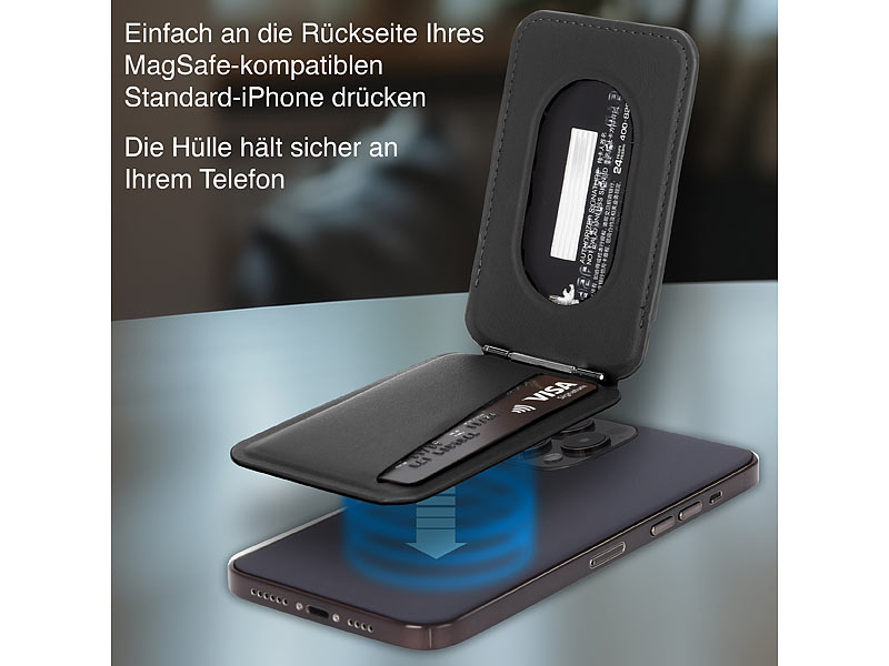 ; RFID-Kartenetuis, Kartenhalter Wallets mit Magsafe, braun, für bis zu 3 Karten kompatibel RFID-Kartenetuis, Kartenhalter Wallets mit Magsafe, braun, für bis zu 3 Karten kompatibel RFID-Kartenetuis, Kartenhalter Wallets mit Magsafe, braun, für bis zu 3 Karten kompatibel 