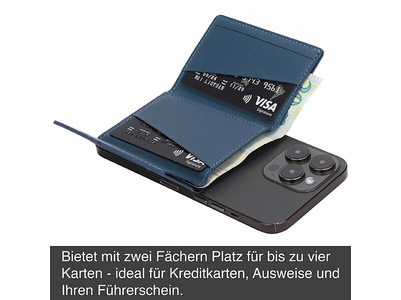 ; RFID-Kartenetuis, Kartenhalter Wallets mit Magsafe, braun, für bis zu 3 Karten kompatibel RFID-Kartenetuis, Kartenhalter Wallets mit Magsafe, braun, für bis zu 3 Karten kompatibel RFID-Kartenetuis, Kartenhalter Wallets mit Magsafe, braun, für bis zu 3 Karten kompatibel 