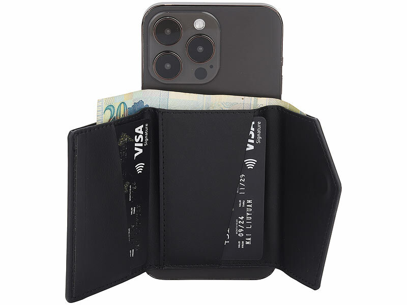 ; RFID-Kartenetuis, Kartenhalter Wallets mit Magsafe, braun, für bis zu 3 Karten kompatibel RFID-Kartenetuis, Kartenhalter Wallets mit Magsafe, braun, für bis zu 3 Karten kompatibel RFID-Kartenetuis, Kartenhalter Wallets mit Magsafe, braun, für bis zu 3 Karten kompatibel 