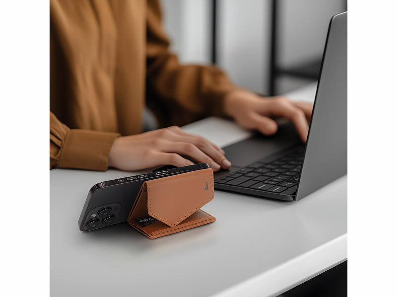 ; RFID-Kartenetuis, Kartenhalter Wallets mit Magsafe, braun, für bis zu 3 Karten kompatibel RFID-Kartenetuis, Kartenhalter Wallets mit Magsafe, braun, für bis zu 3 Karten kompatibel RFID-Kartenetuis, Kartenhalter Wallets mit Magsafe, braun, für bis zu 3 Karten kompatibel 