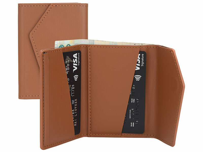 ; RFID-Kartenetuis, Kartenhalter Wallets mit Magsafe, braun, für bis zu 3 Karten kompatibel RFID-Kartenetuis, Kartenhalter Wallets mit Magsafe, braun, für bis zu 3 Karten kompatibel RFID-Kartenetuis, Kartenhalter Wallets mit Magsafe, braun, für bis zu 3 Karten kompatibel 