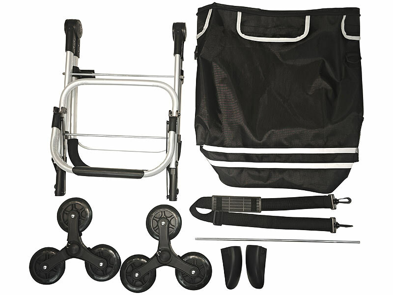 ; Faltbare Bollerwagen, 2in1-Einkaufs-Tasche mit abnehmbarem Trolley und Kühltasche Faltbare Bollerwagen, 2in1-Einkaufs-Tasche mit abnehmbarem Trolley und Kühltasche 