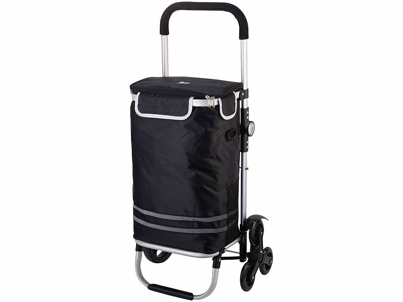 ; Faltbare Bollerwagen, 2in1-Einkaufs-Tasche mit abnehmbarem Trolley und Kühltasche Faltbare Bollerwagen, 2in1-Einkaufs-Tasche mit abnehmbarem Trolley und Kühltasche 