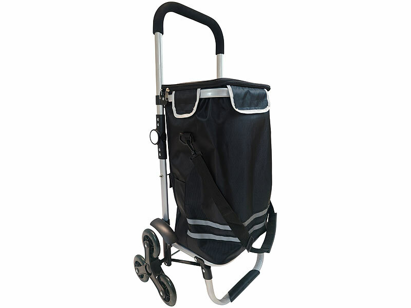 ; Faltbare Bollerwagen, 2in1-Einkaufs-Tasche mit abnehmbarem Trolley und Kühltasche Faltbare Bollerwagen, 2in1-Einkaufs-Tasche mit abnehmbarem Trolley und Kühltasche 