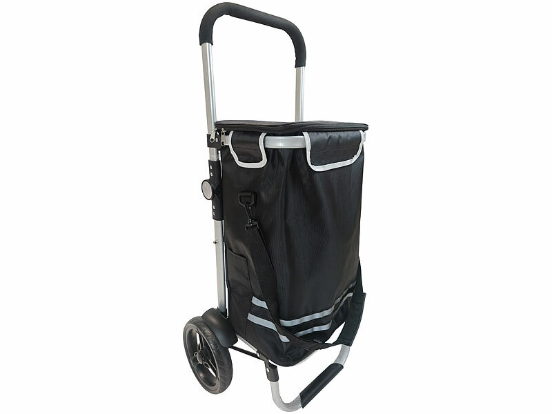 ; Faltbare Bollerwagen, 2in1-Einkaufs-Tasche mit abnehmbarem Trolley und KühltascheSackkarren Faltbare Bollerwagen, 2in1-Einkaufs-Tasche mit abnehmbarem Trolley und KühltascheSackkarren