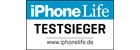 iPhoneLife: Stilvolle Klapp-Schutztasche für iPhone 4/4s, schwarz