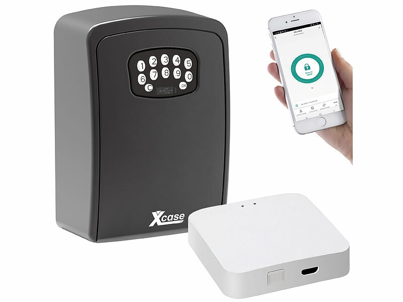 ; Mini-Schlüsselsafes mit Zahlenschloss zur Wandmontage 