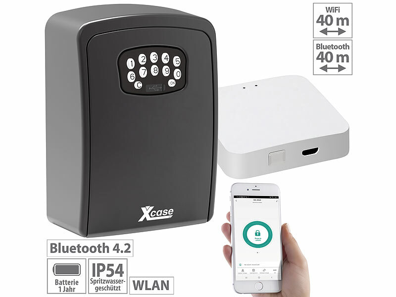 ; Mini-Schlüsselsafes mit Zahlenschloss zur Wandmontage 