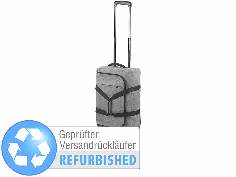 ; Faltbare Polypropylen-Koffer, TSA-Schloss, platzsparend verstaubar 