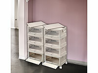 Xcase Aufbwahrungs-Boxen, Faltboxen mit Deckel Kunststoff