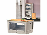 ; Faltbare Aufbewahrungsboxen mit Deckel und seitlichen Klappen, transparent Faltbare Aufbewahrungsboxen mit Deckel und seitlichen Klappen, transparent Faltbare Aufbewahrungsboxen mit Deckel und seitlichen Klappen, transparent 